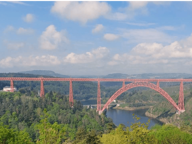 Dimensionnement du viaduc de Garabit par Gustave Eiffel à l&rsquo;aide du théorème des trois moments (ou théorème de&nbsp;Clapeyron)
