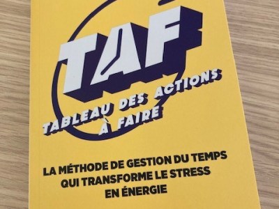 « TAF : Tableau des Actions à Faire » : un livre que je recommande&nbsp;!