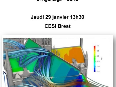 Conférence Club Génie Civil du CESI Brest &laquo;&nbsp;Modélisation des effets du vent sur les bâtiments et ouvrages d&rsquo;art&nbsp;&raquo;. Jeudi 5 janvier 2026 –&nbsp;13h30